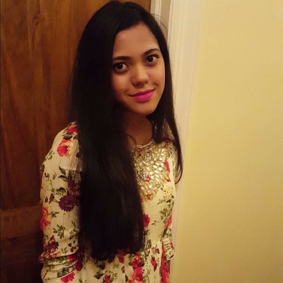 Pink salwar kamiz/gown - Picture 3 of 5